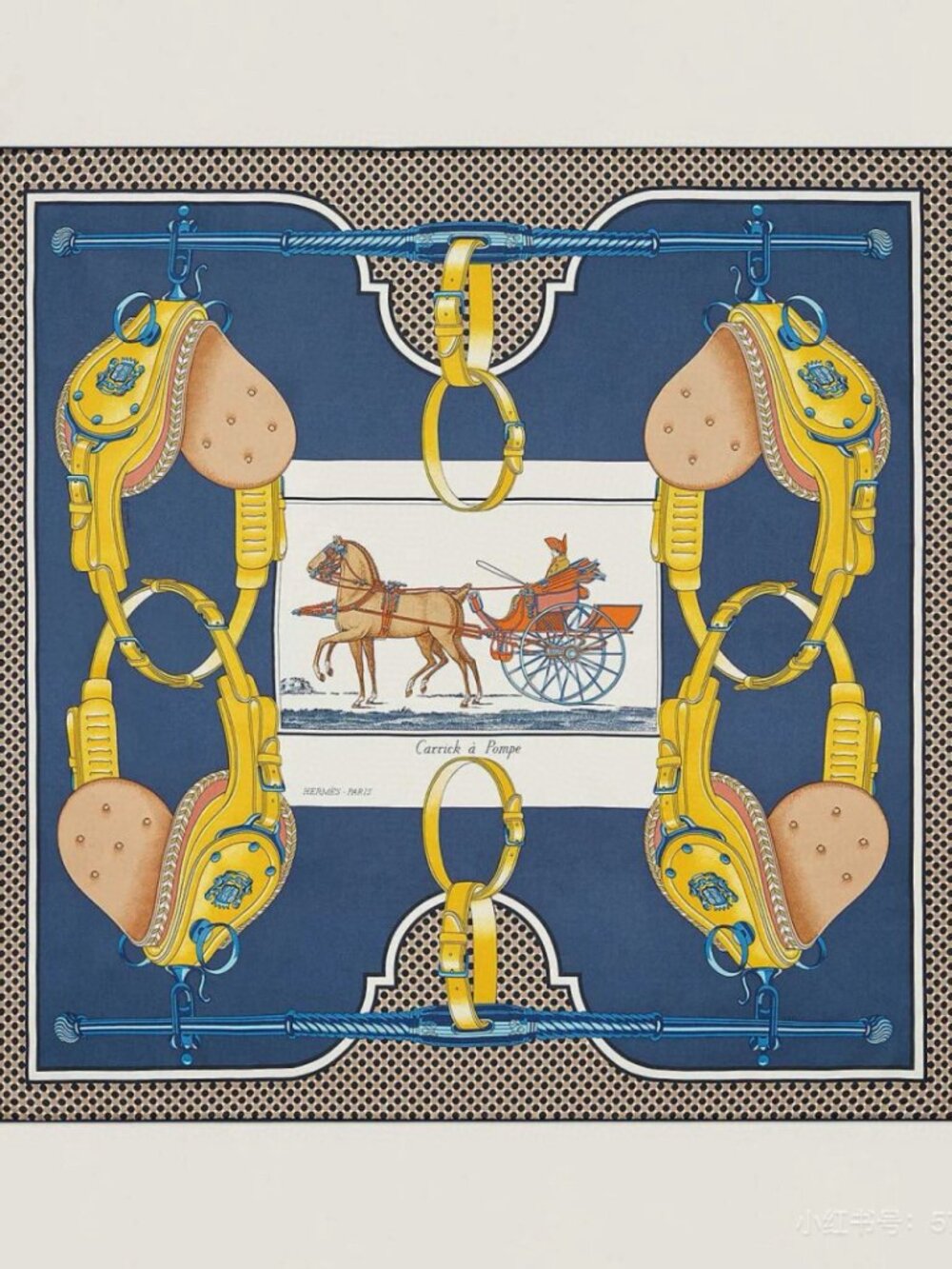 Hermès Silk Scarf - “The Coachman” - Picture 2 of 8